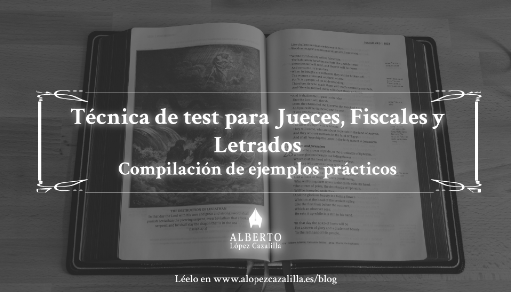 compilación de casos prácticos examen jueces fiscales